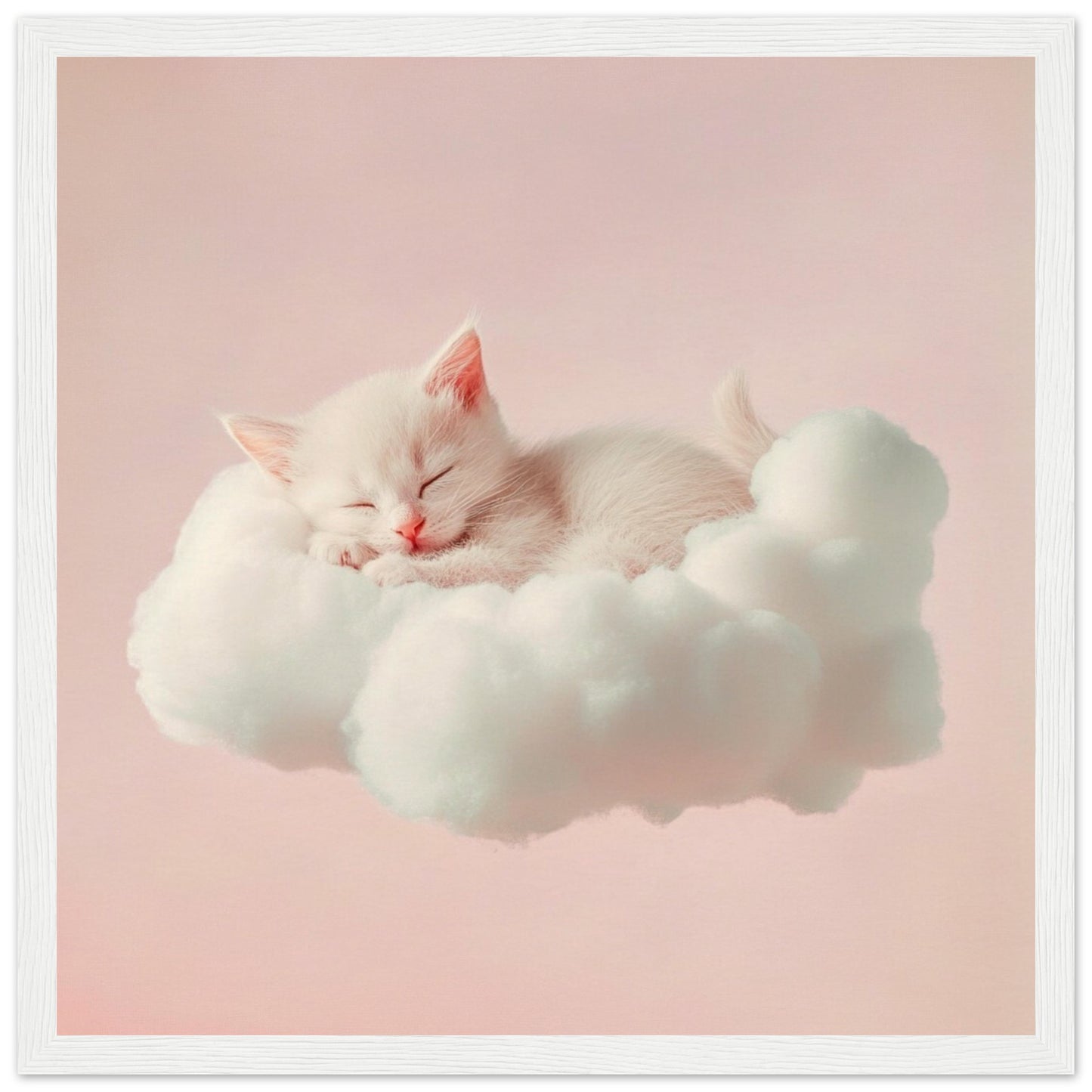 Fluffy Cloud Kitten - Lovely Art House