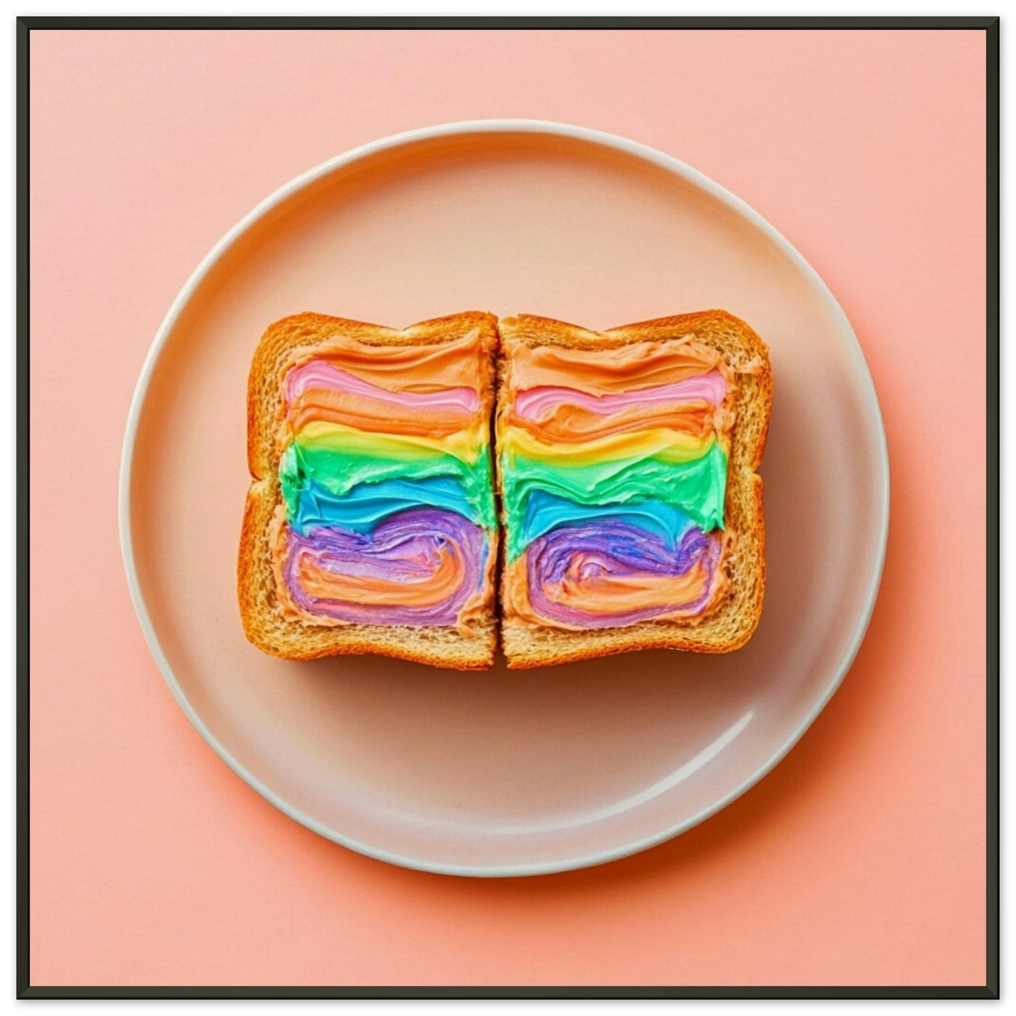 Rainbow Toast Magic - Lovely Art House