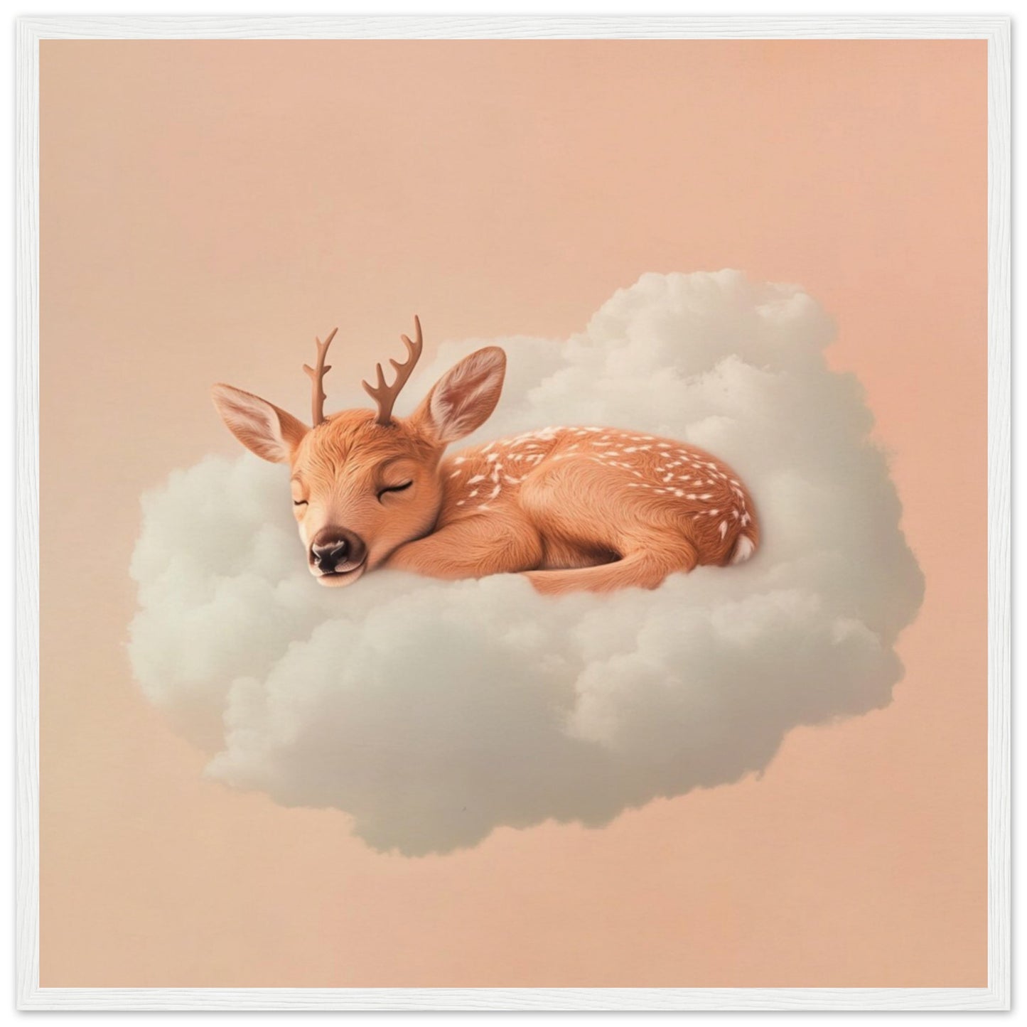 Fawn’s Cloudy Nap - Lovely Art House