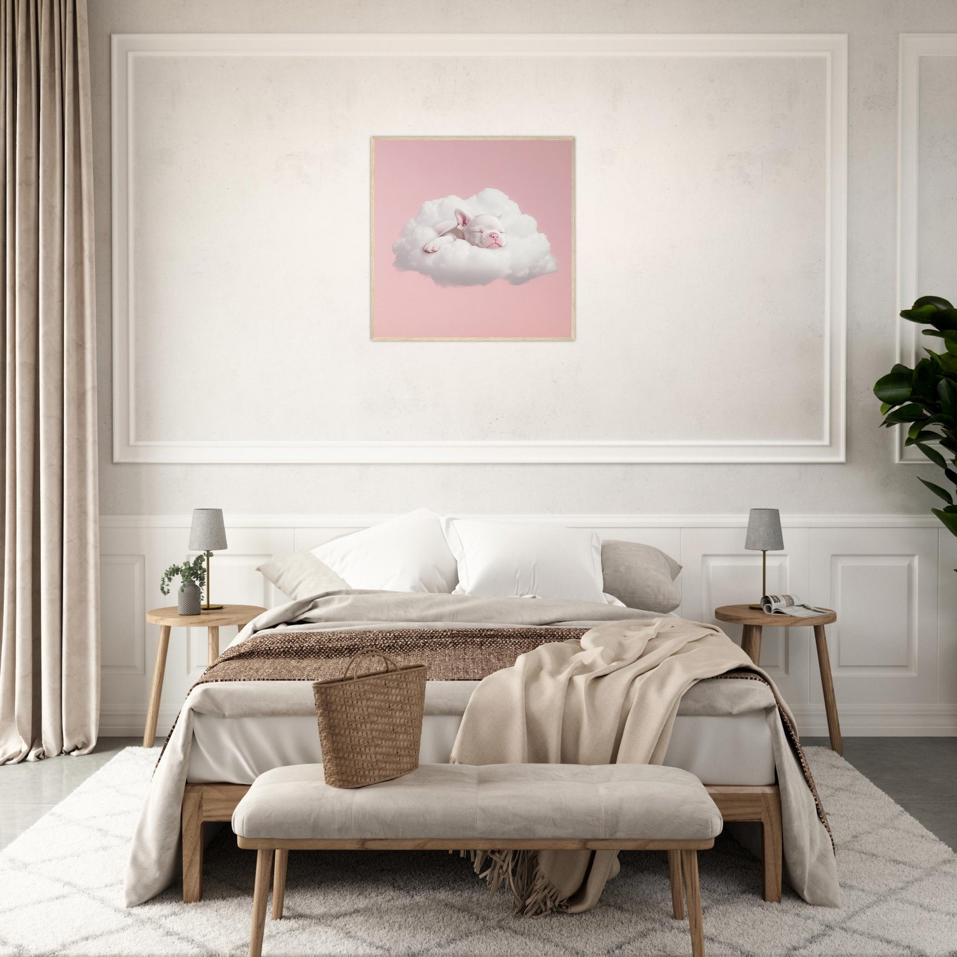 Frenchie in Dreamland - Lovely Art House