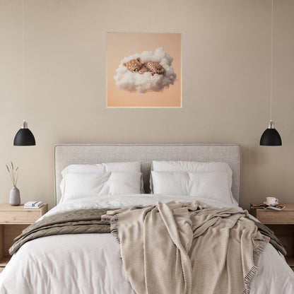 Dreamy Cheetah Snooze - Lovely Art House