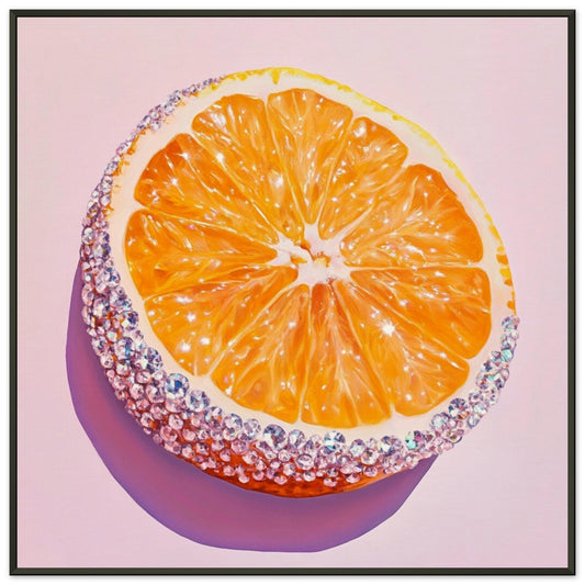Citrine Sparkle Slice - Lovely Art House