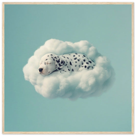 Dreamy Dalmatian Nap - Lovely Art House