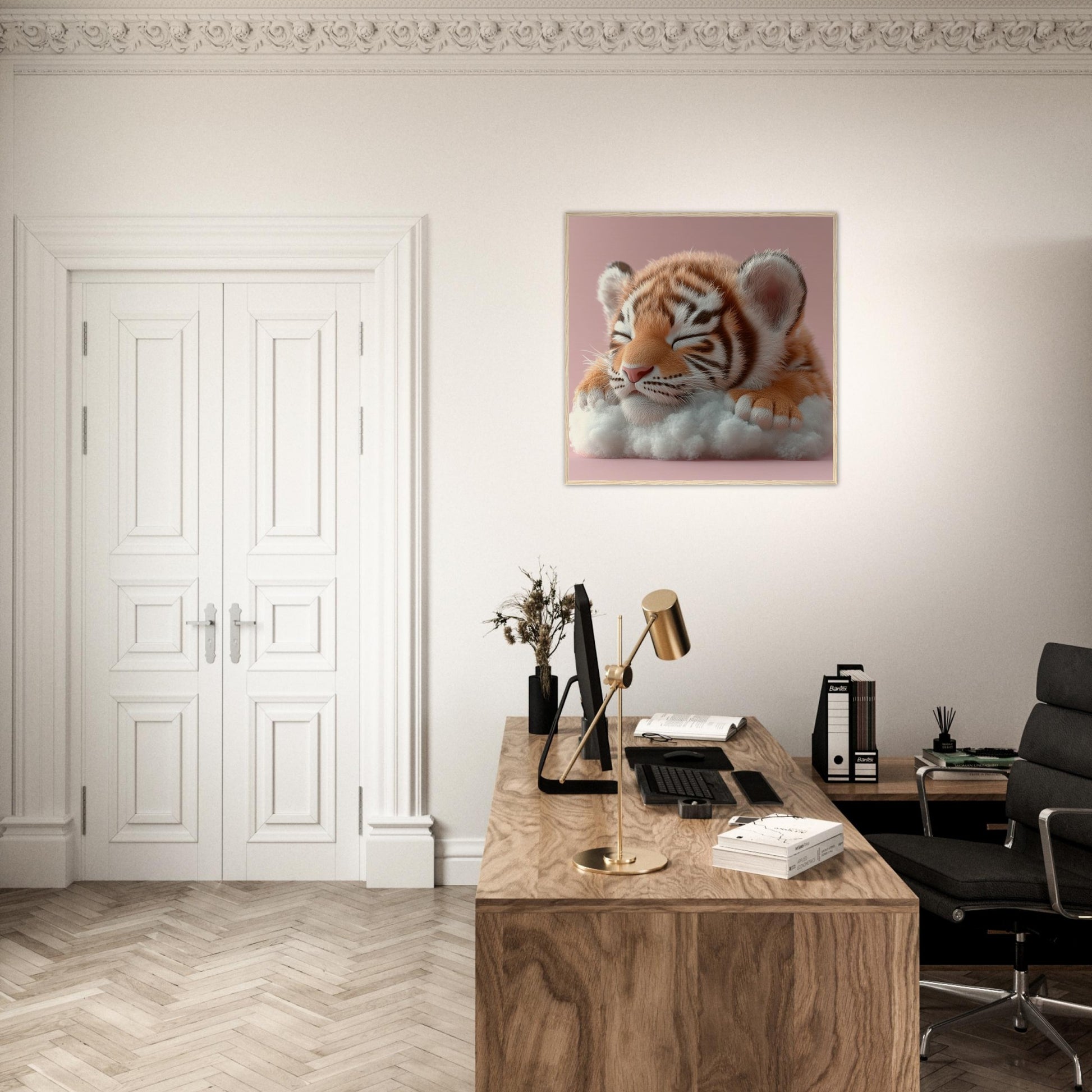 Tiger Cub Naptime - Lovely Art House