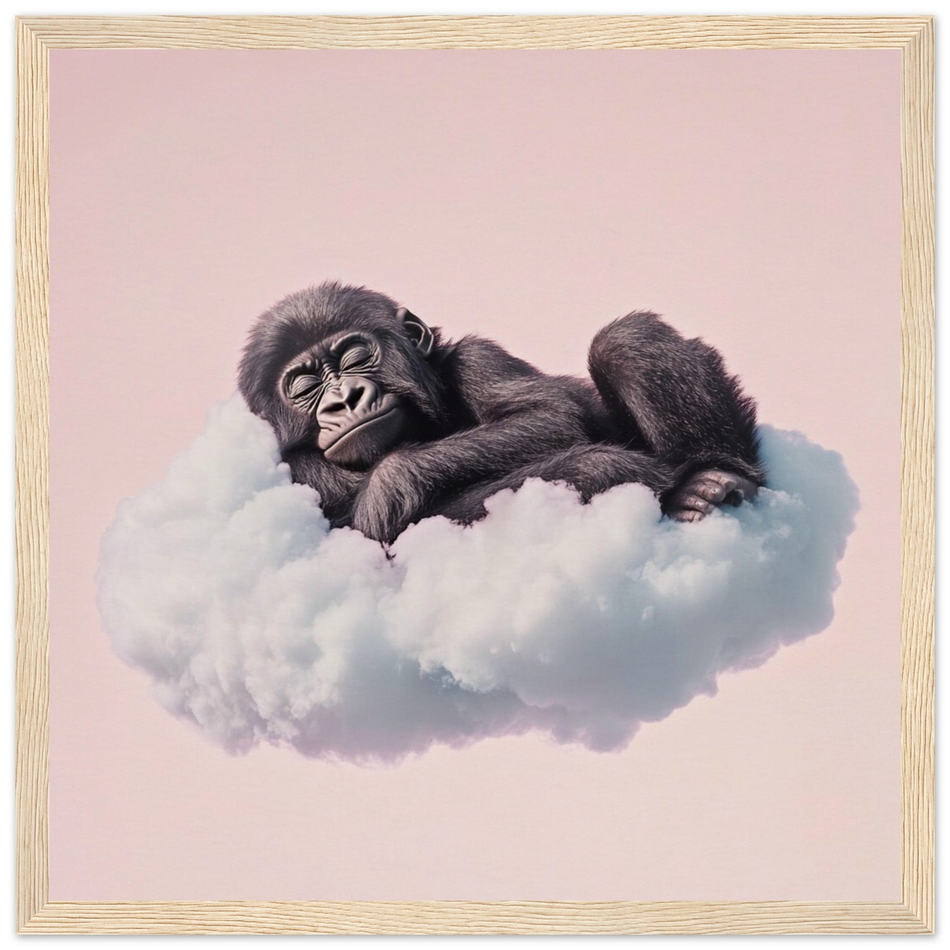 Gorilla Nap Goals - Lovely Art House