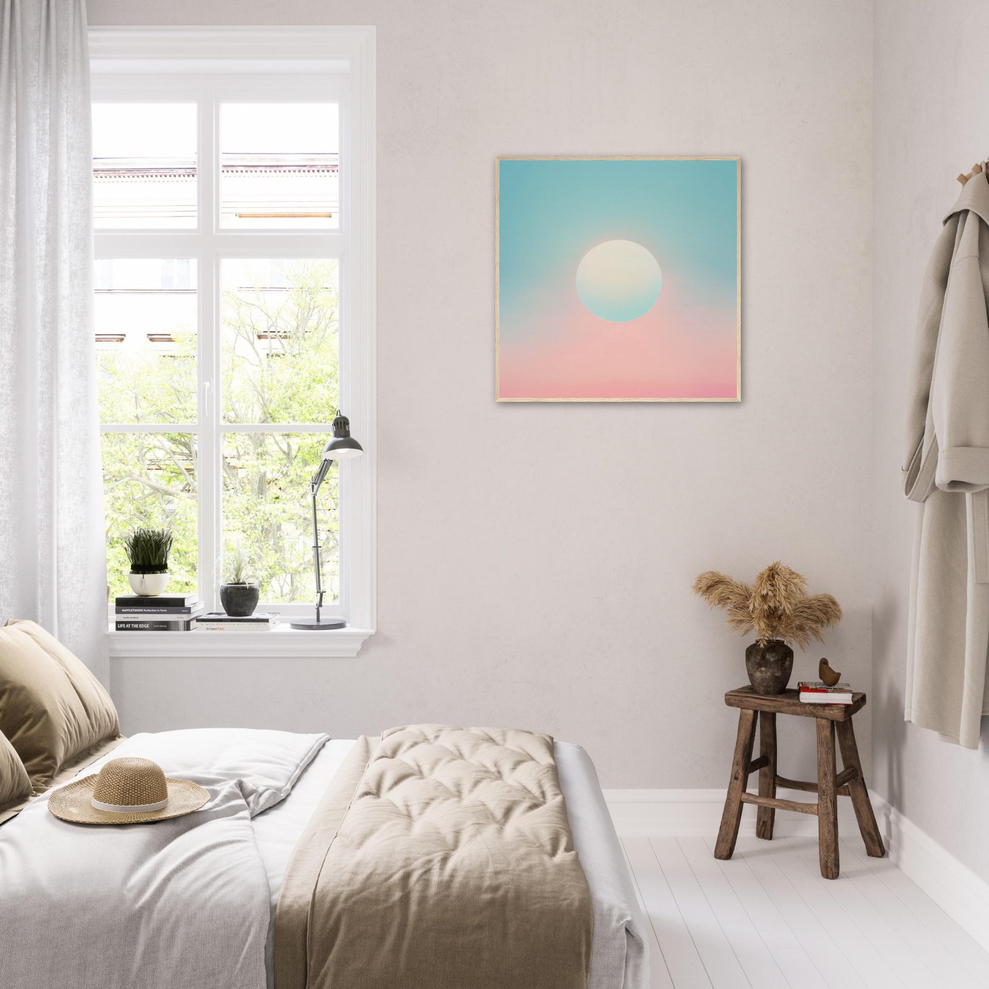 Serene Sunset Glow - Lovely Art House
