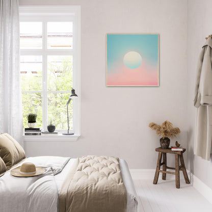 Serene Sunset Glow - Lovely Art House