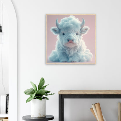 Fluffy Cloud Buffalo - Lovely Art House