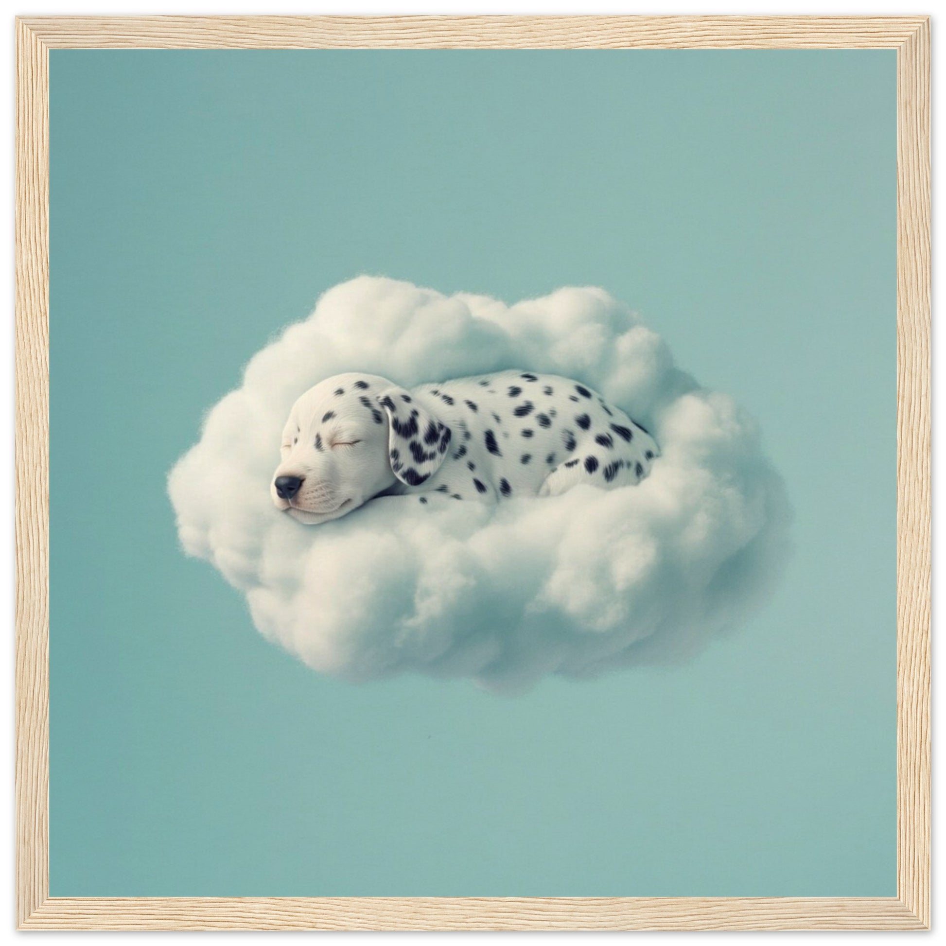 Dreamy Dalmatian Nap - Lovely Art House