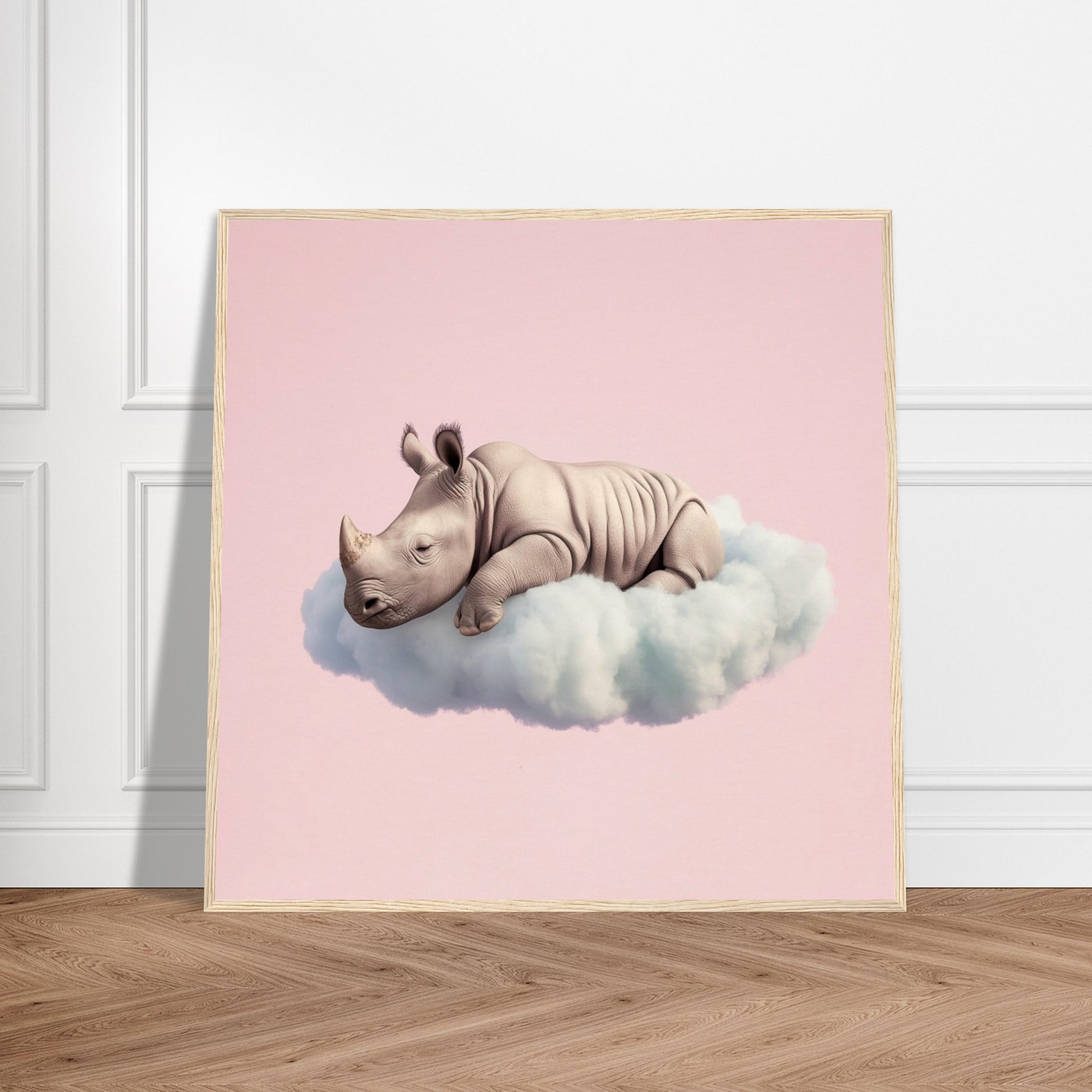 Rhino Dream Cloud - Lovely Art House