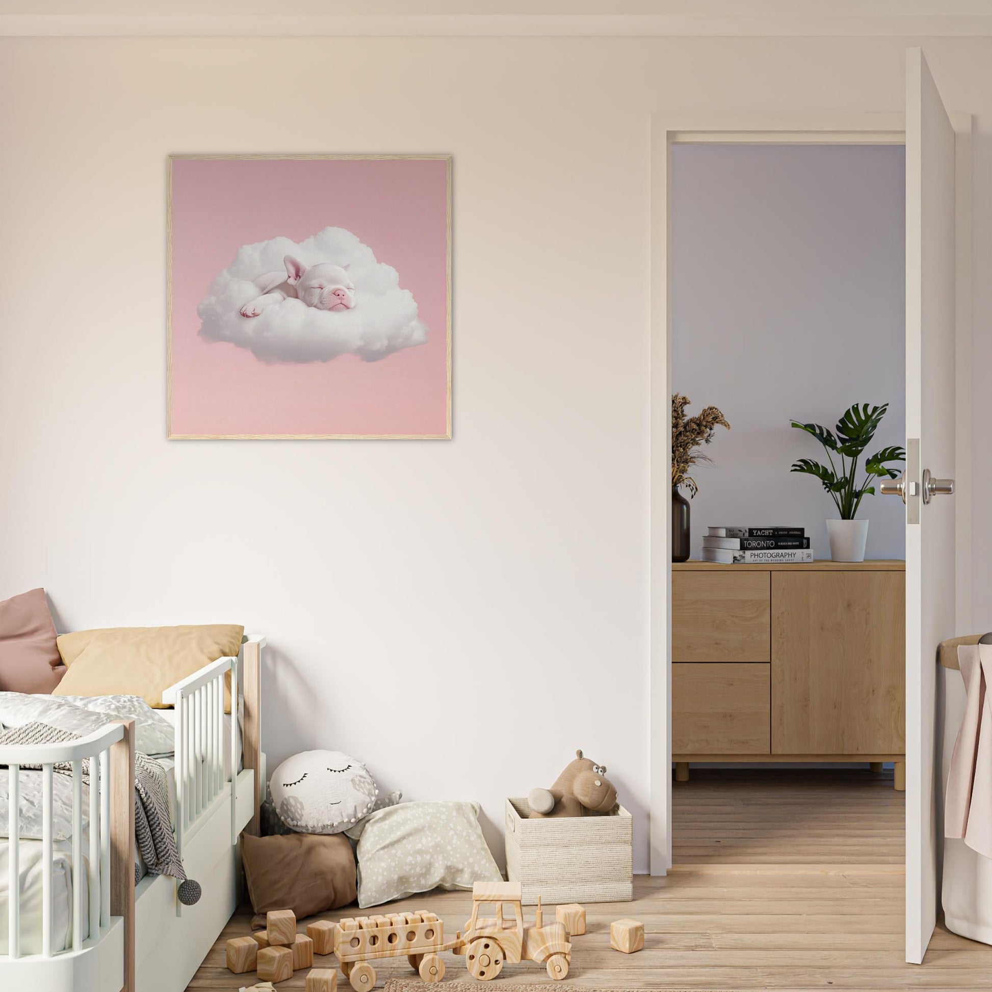 Frenchie in Dreamland - Lovely Art House