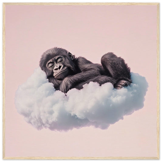 Gorilla Nap Goals - Lovely Art House