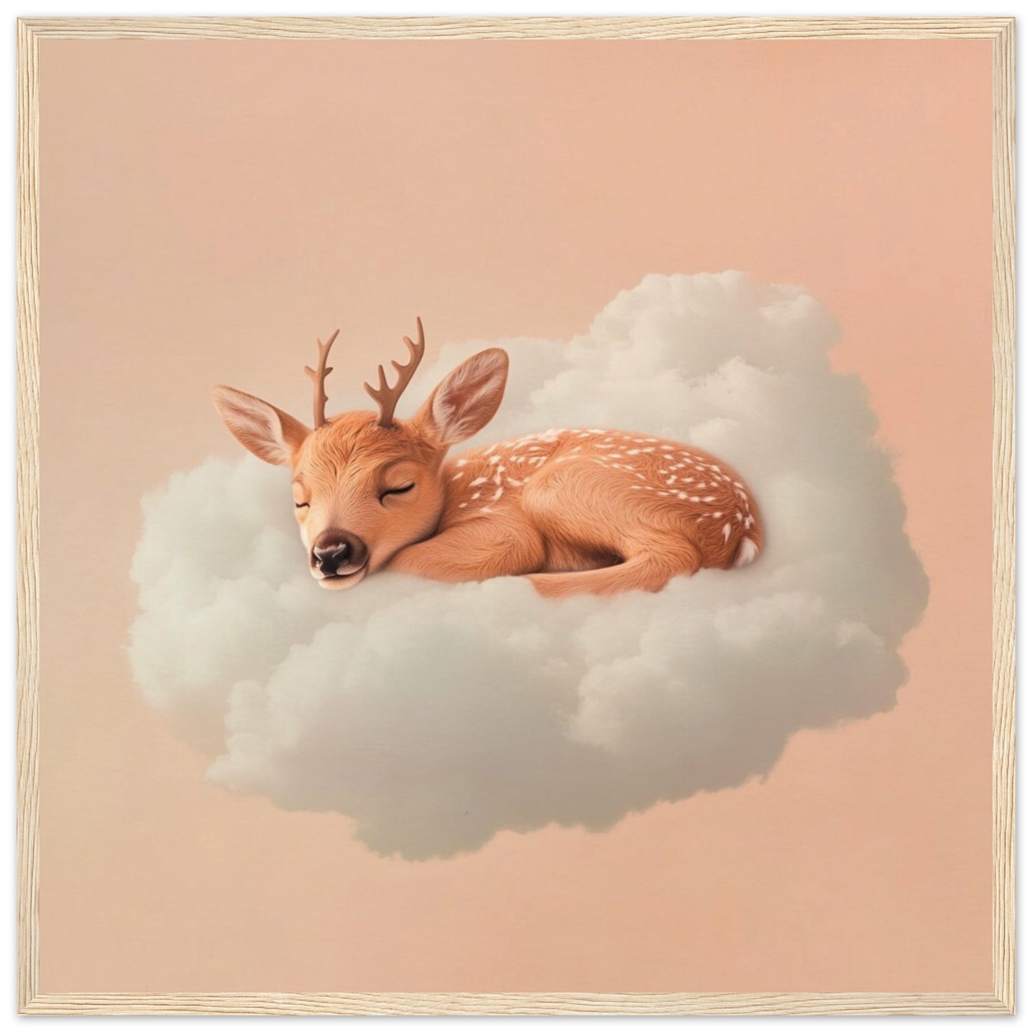 Fawn’s Cloudy Nap - Lovely Art House