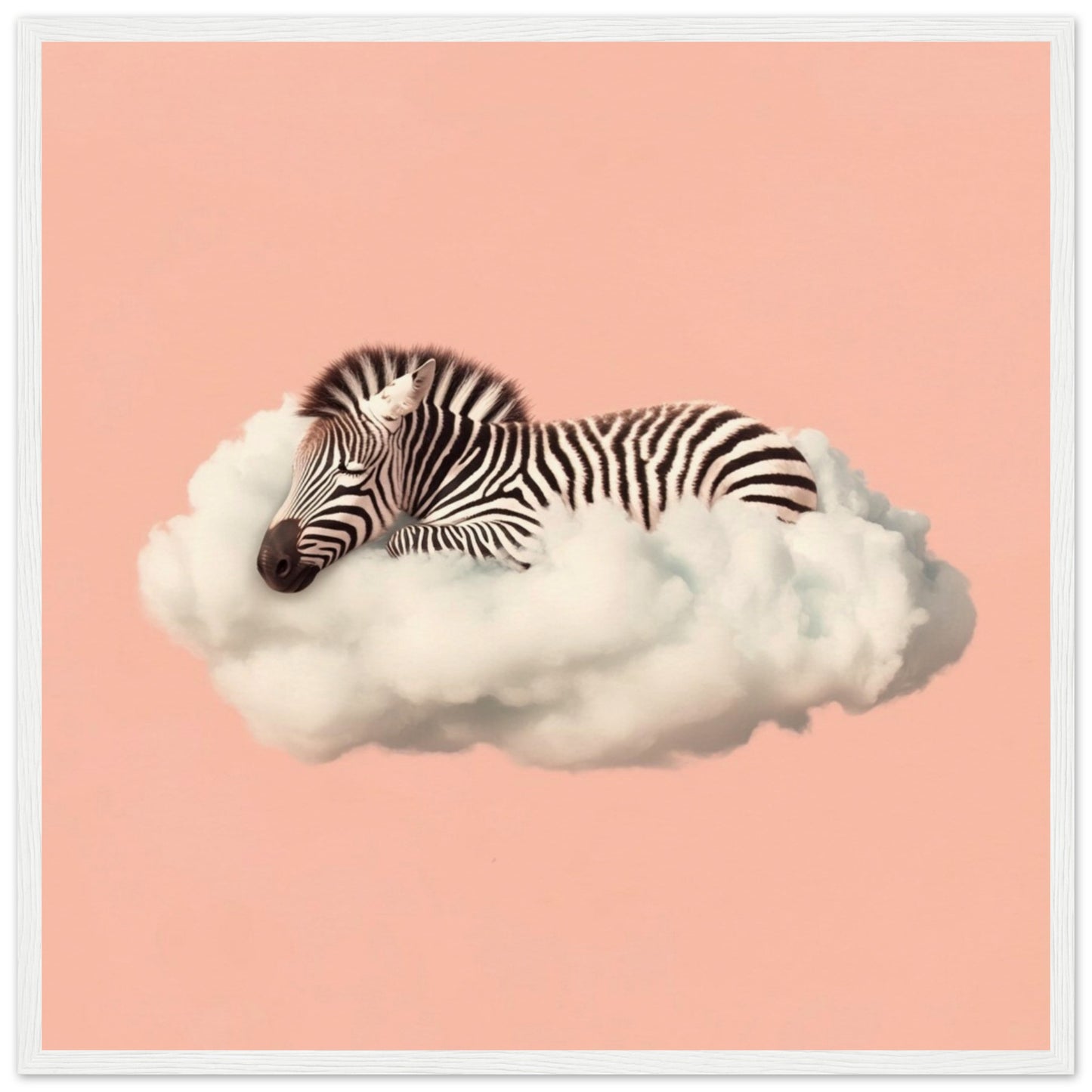 Zebra Snooze Cloud - Lovely Art House