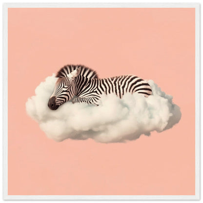 Zebra Snooze Cloud - Lovely Art House