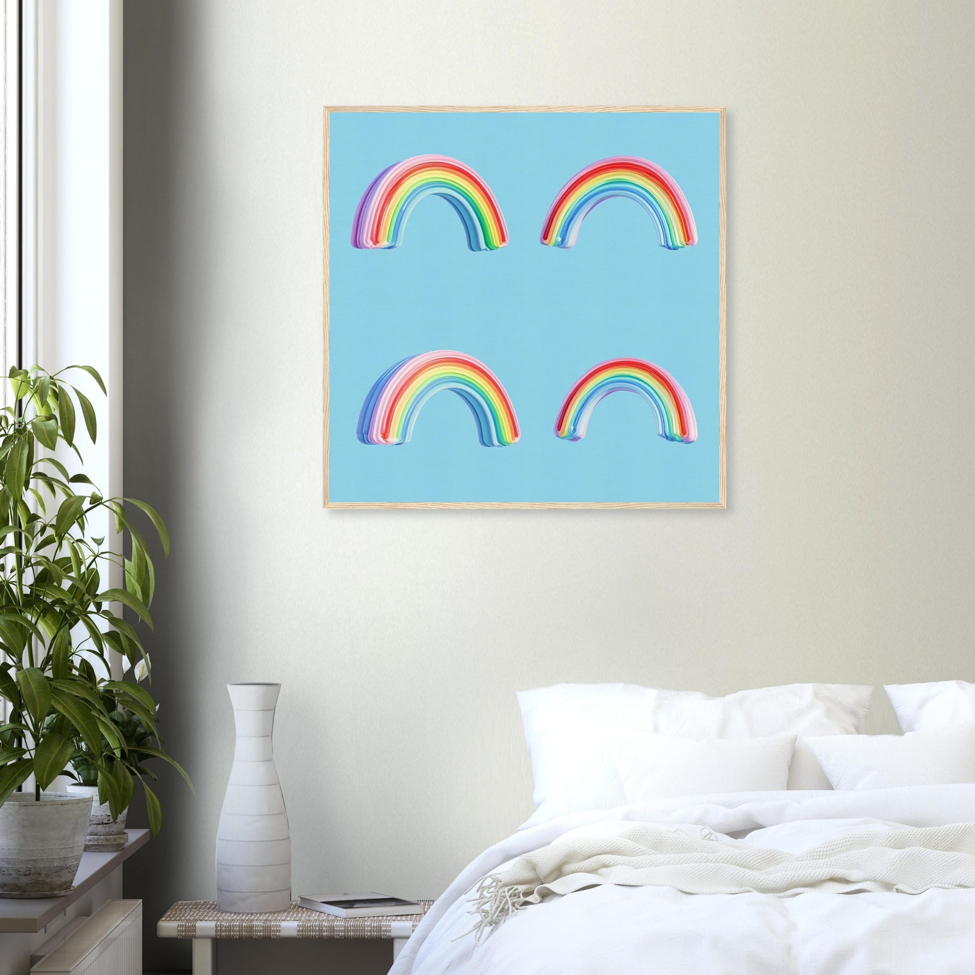 Floating Rainbow Dreams - Lovely Art House