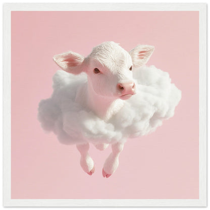 Floating Calf Cuteness - Lovely Art House