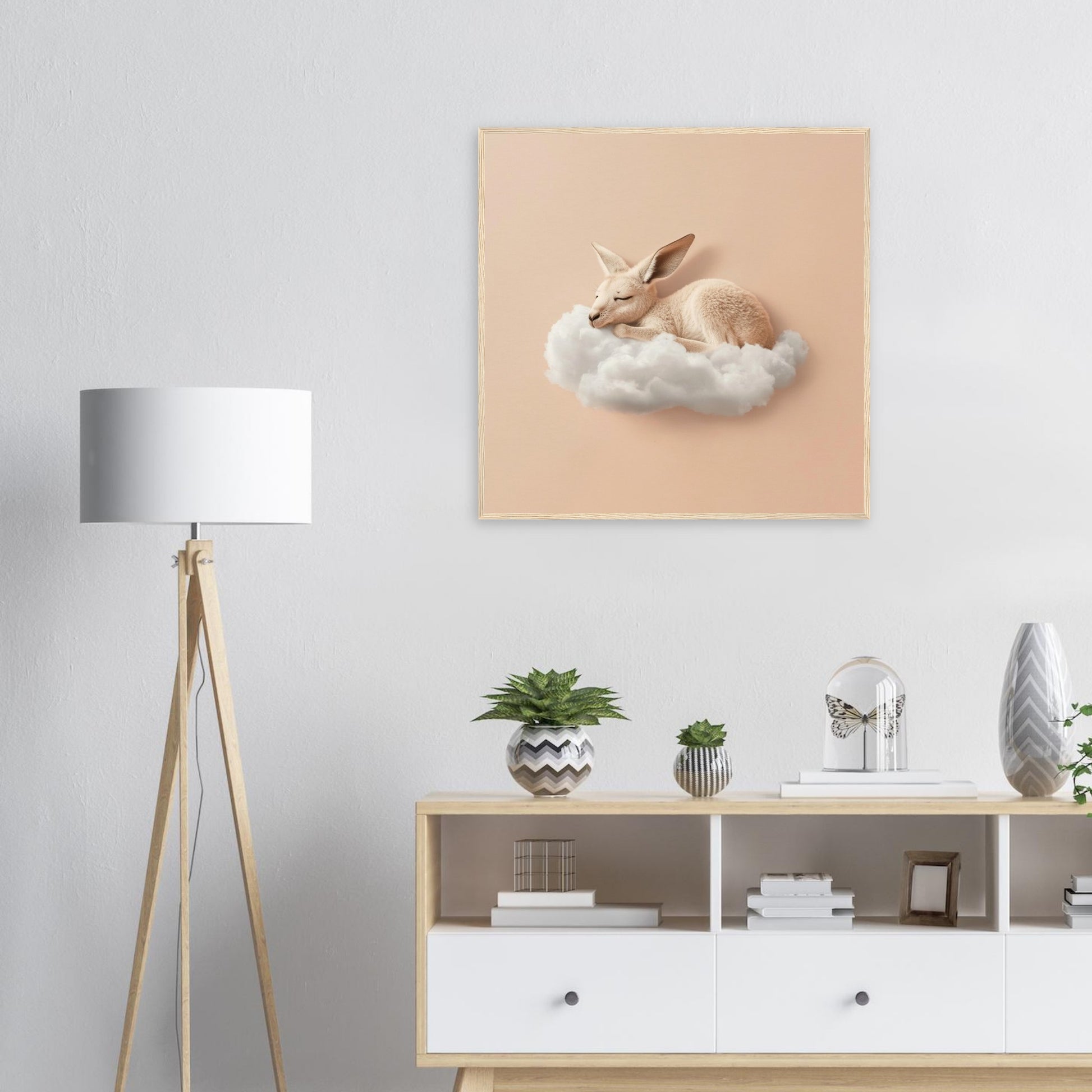 Kangaroo Snooze Vibes - Lovely Art House