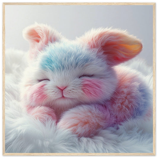 Rainbow Bunny Dreams - Lovely Art House