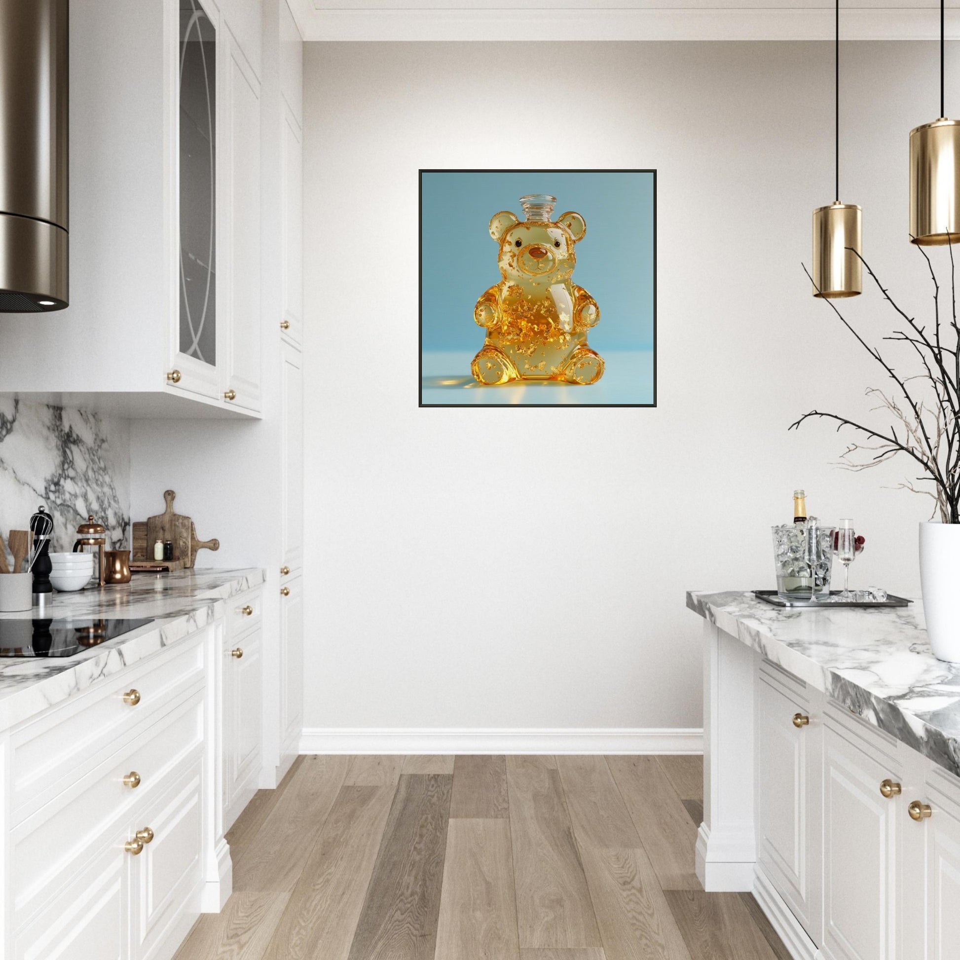 Golden Bear Sweetness - Lovely Art House