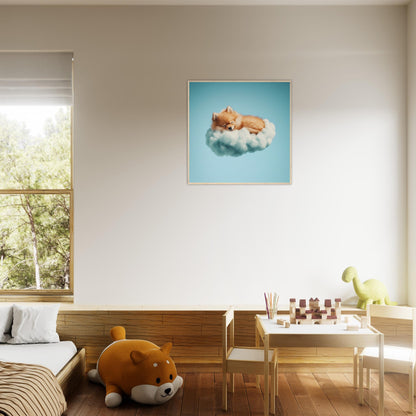 Pomeranian Cloud Nap - Lovely Art House