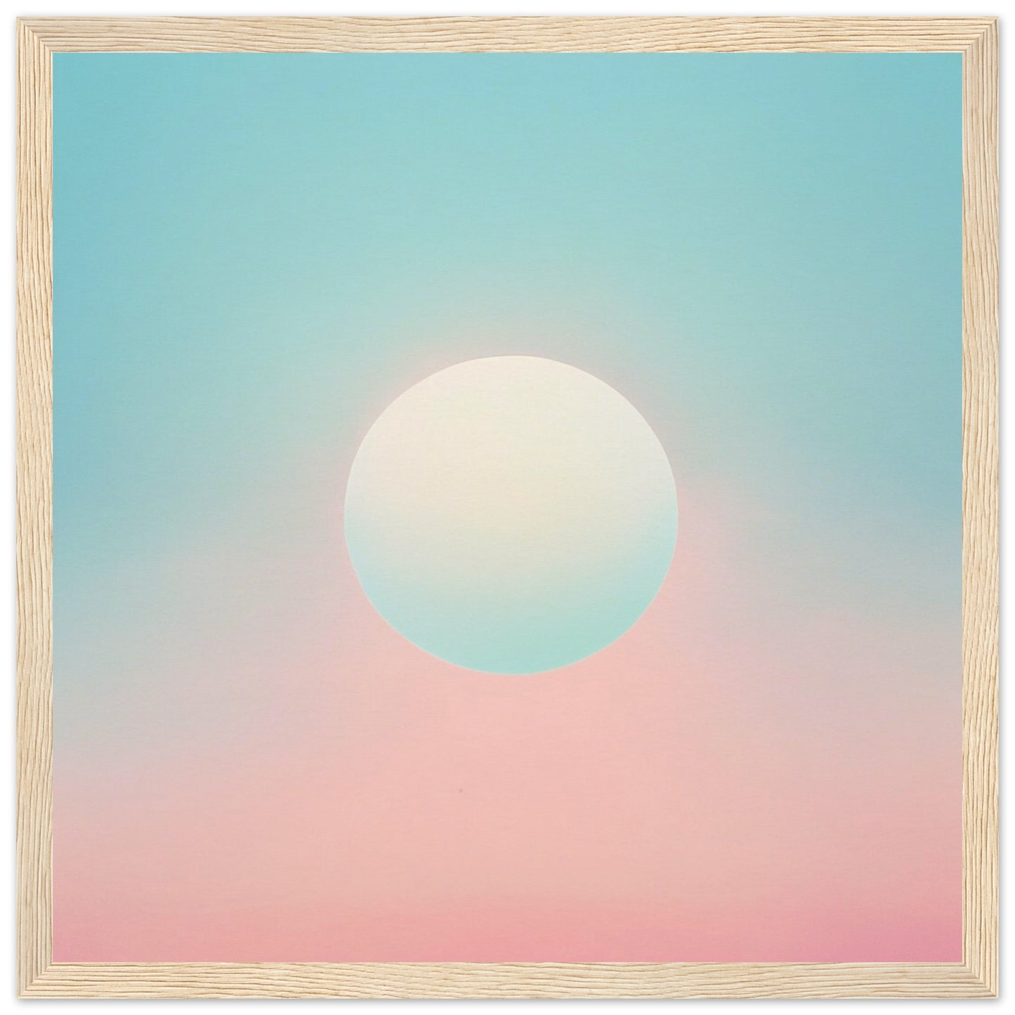 Serene Sunset Glow - Lovely Art House