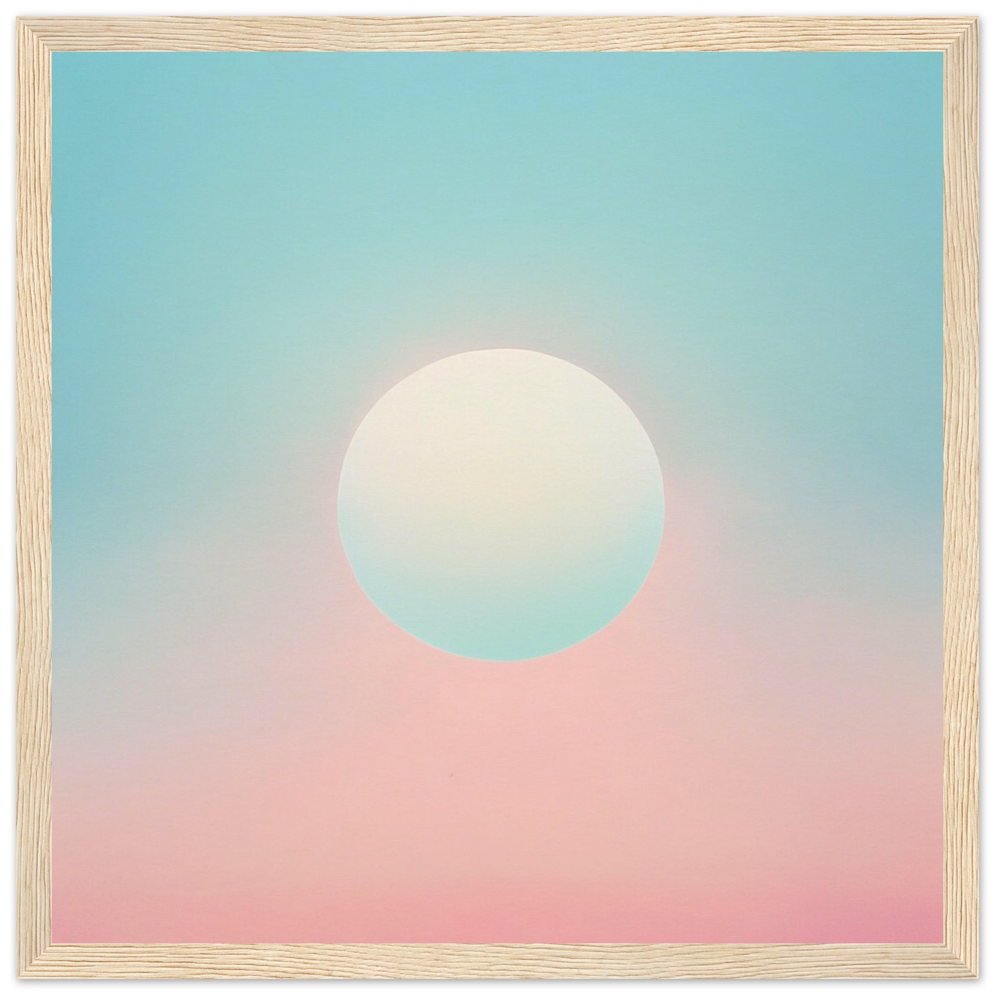 Serene Sunset Glow - Lovely Art House