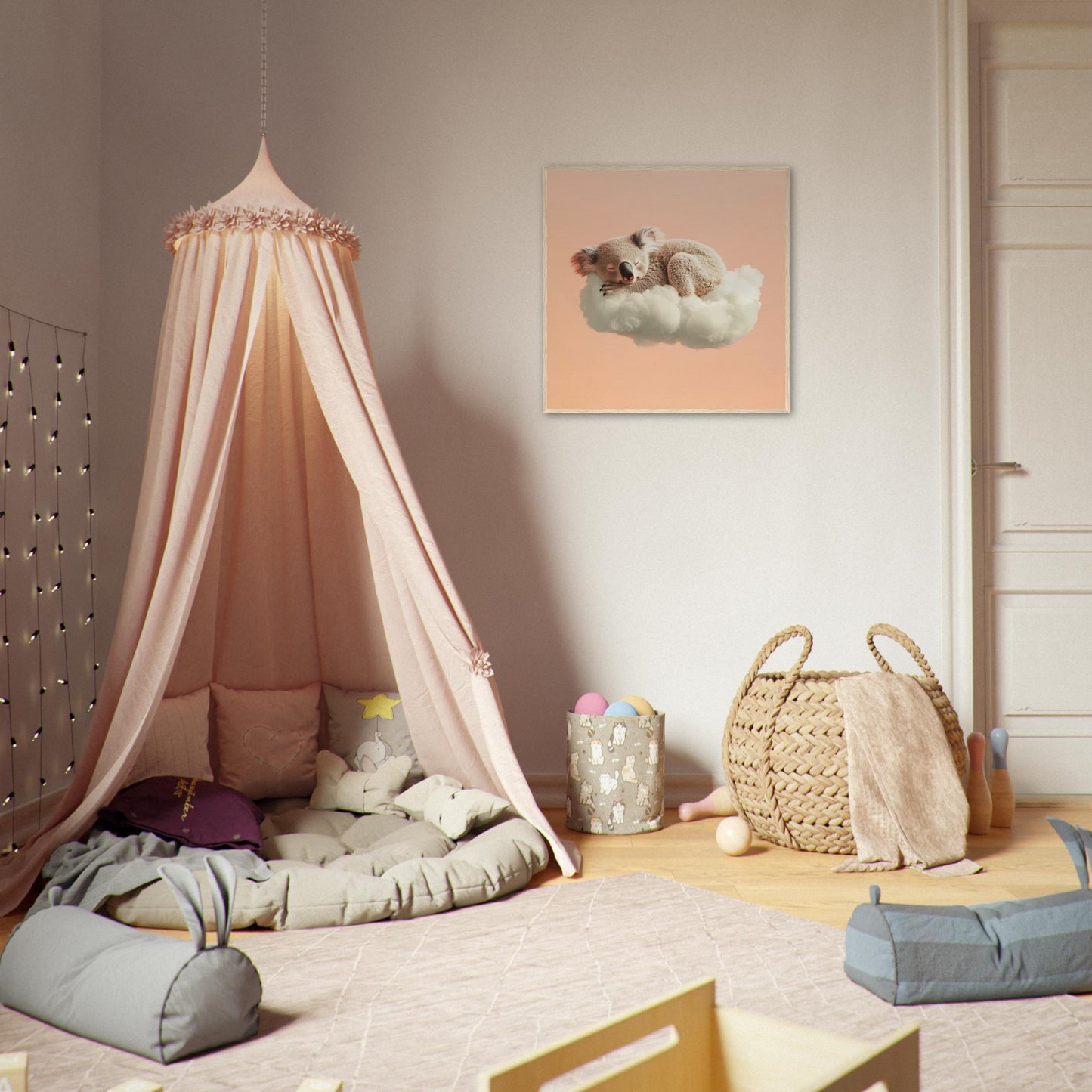 Koala Cloud Nap - Lovely Art House
