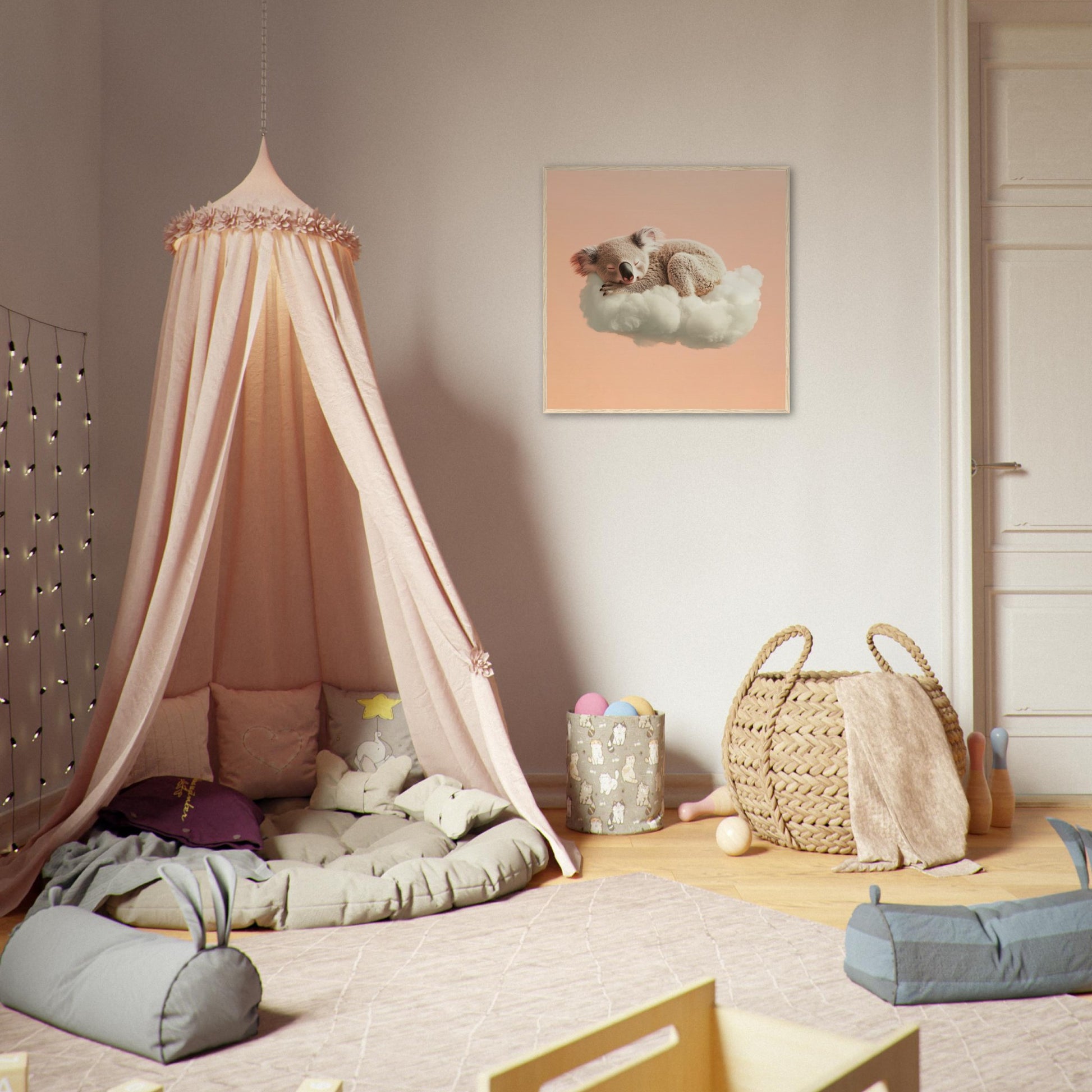 Koala Cloud Nap - Lovely Art House