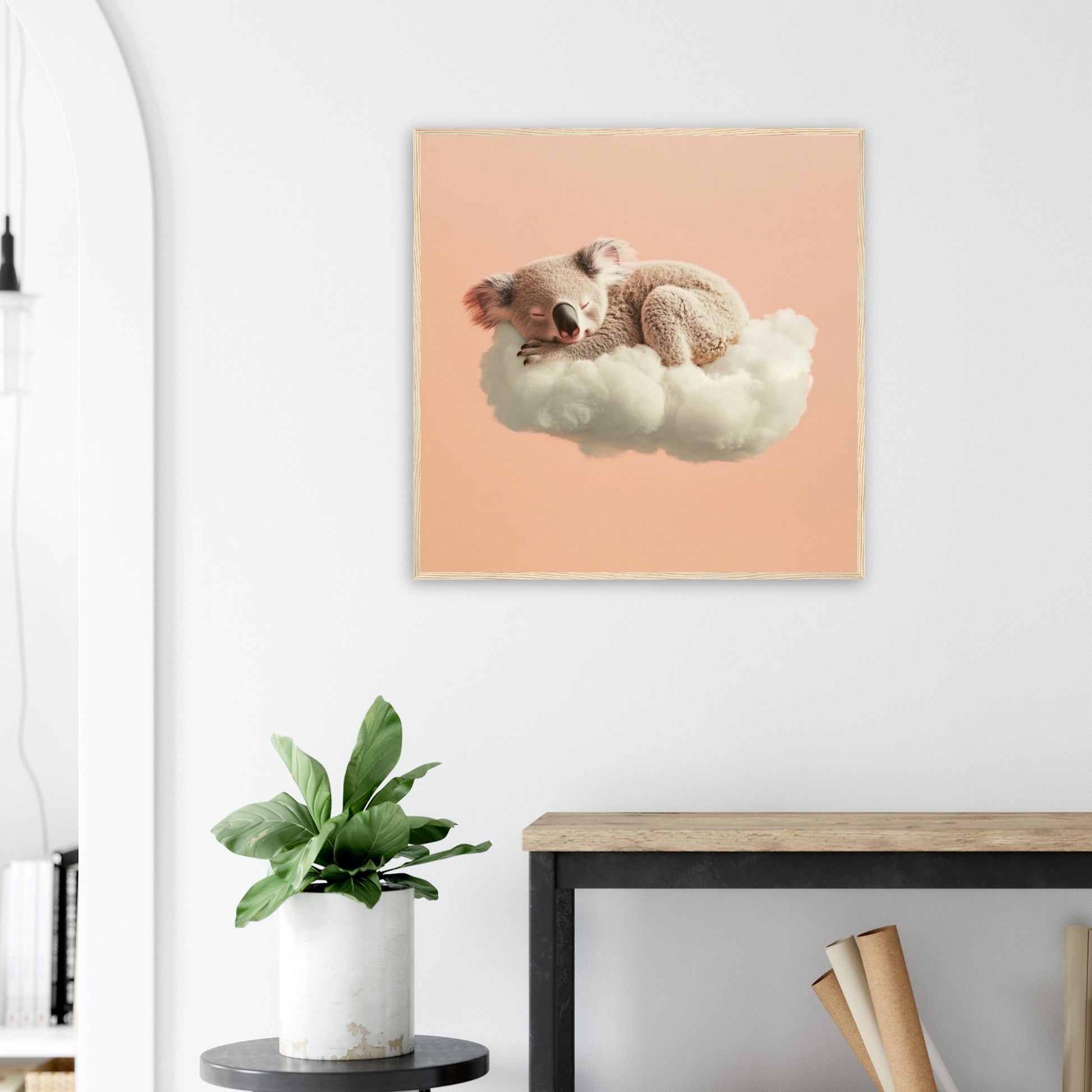Koala Cloud Nap - Lovely Art House