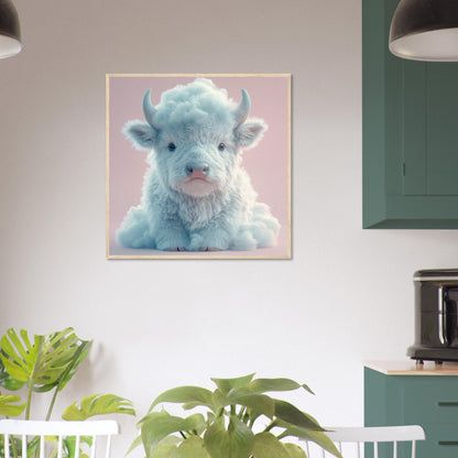 Fluffy Cloud Buffalo - Lovely Art House