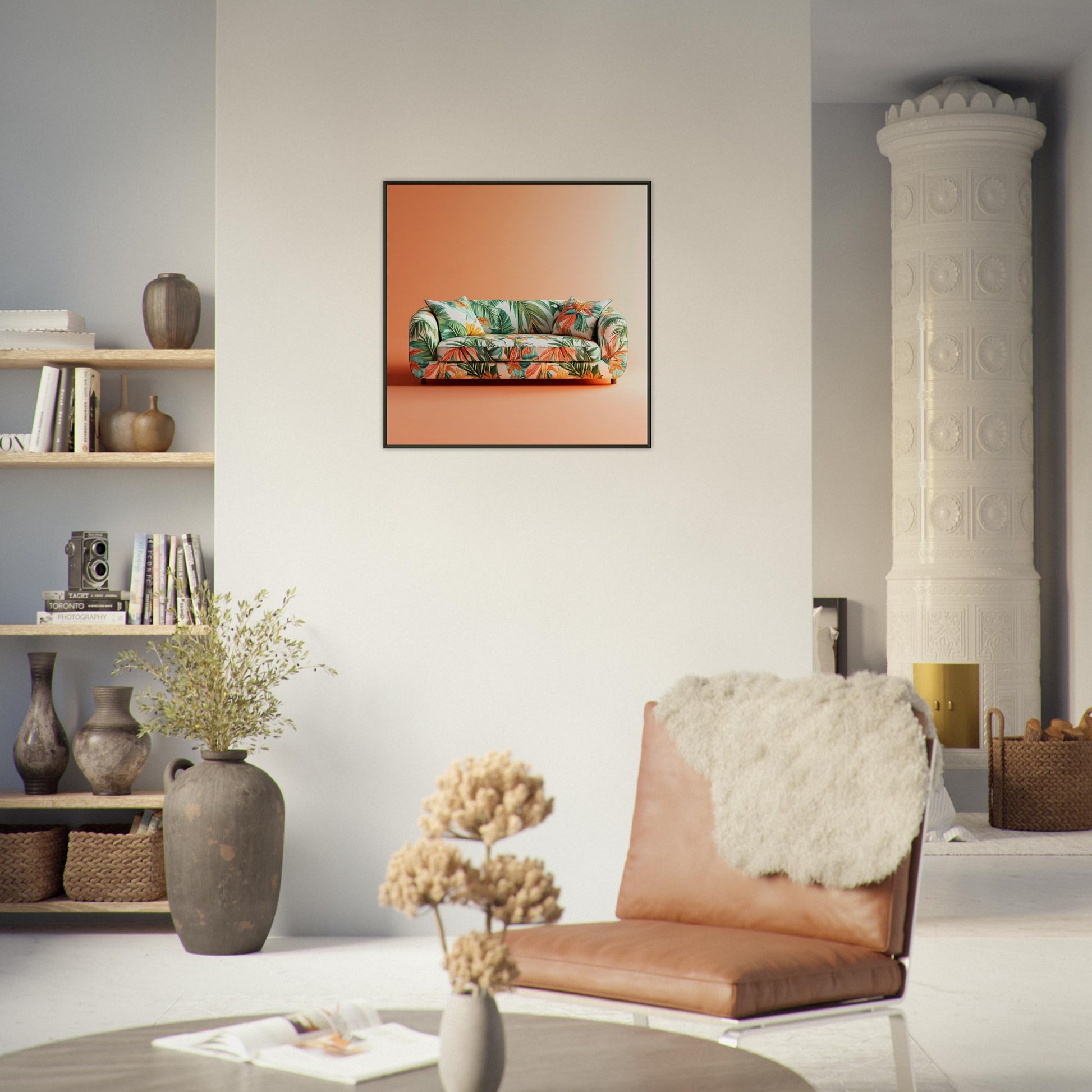 Tropical Vibes Sofa - Lovely Art House