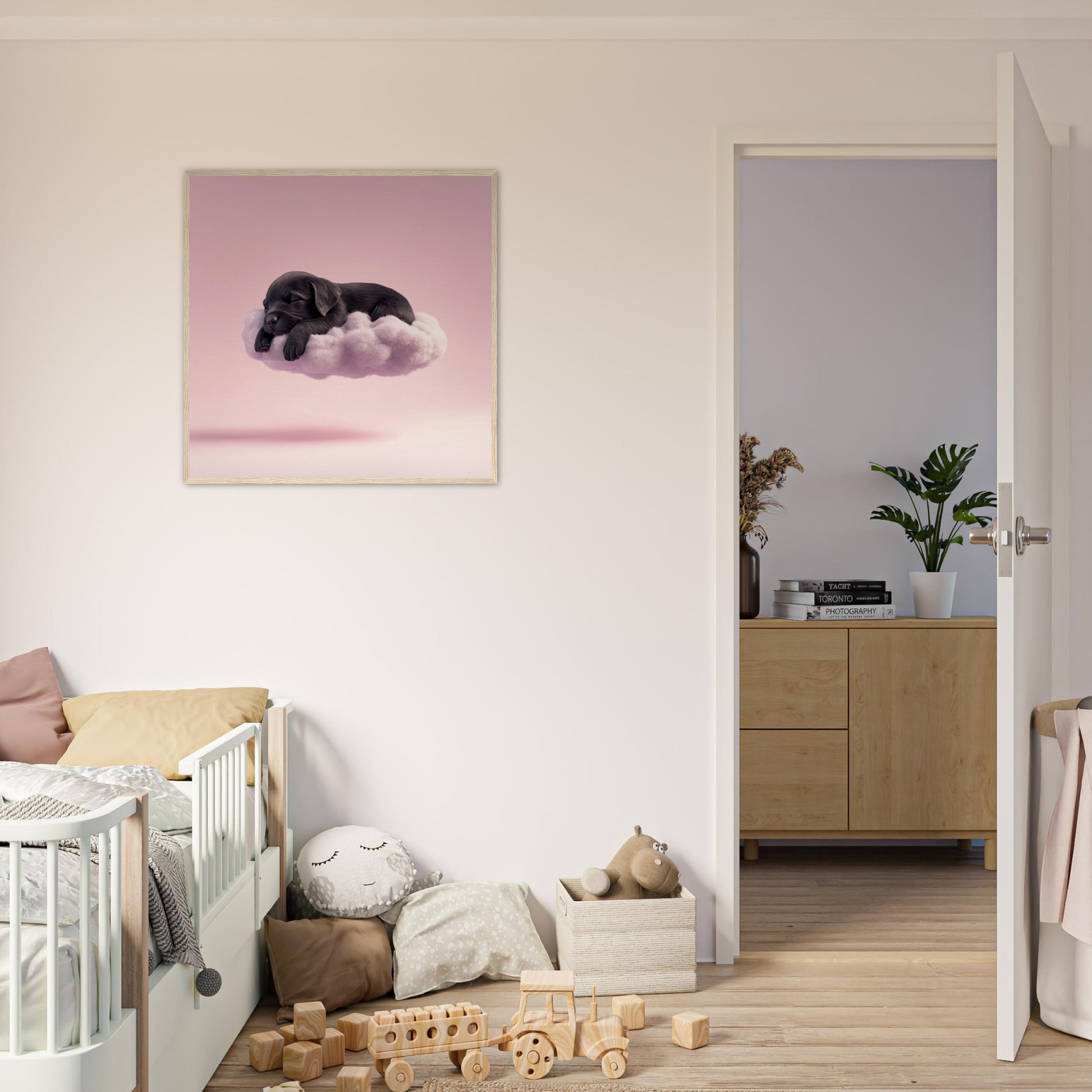 Labrador in Cloud Nine - Lovely Art House