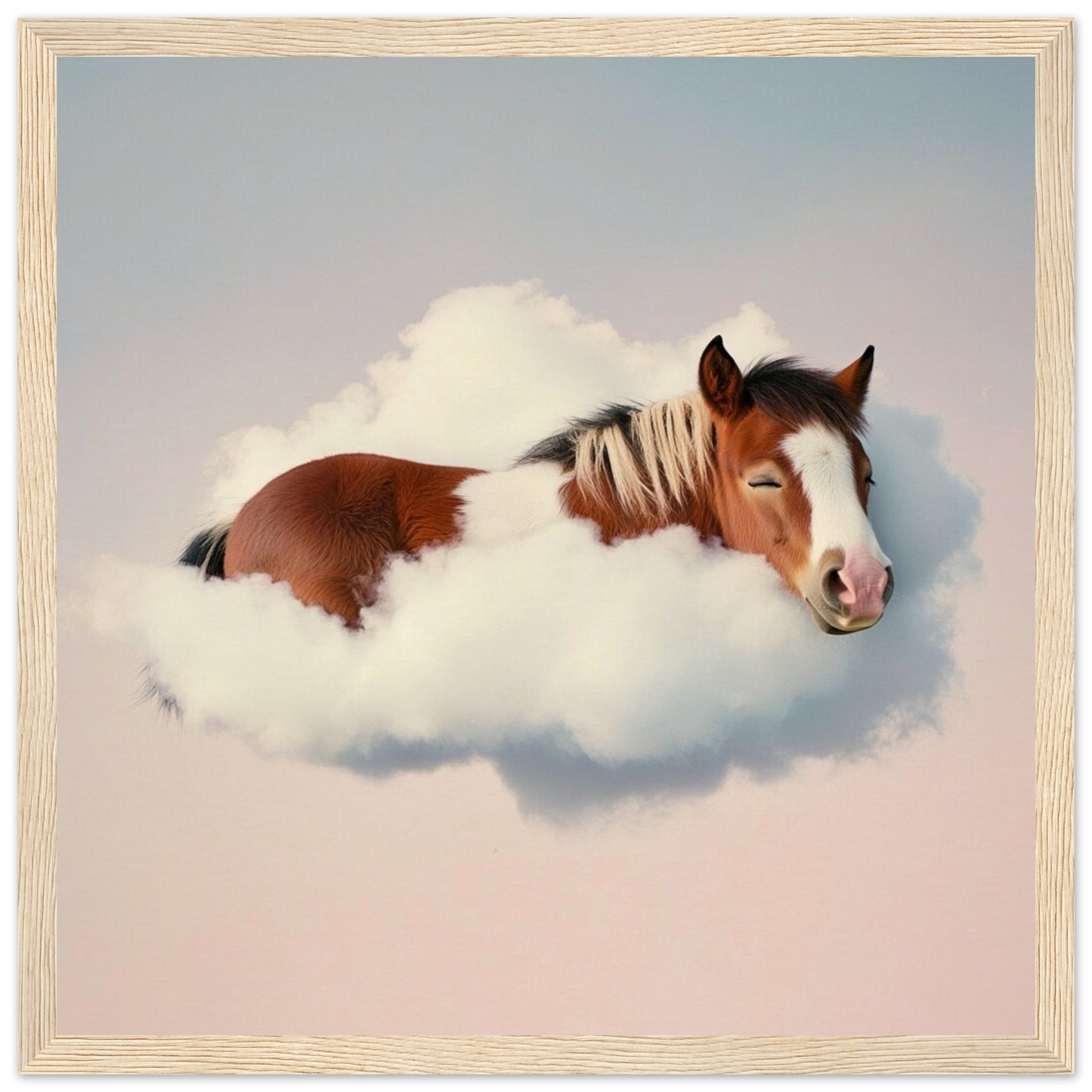 Dreamy Pinto Cloud - Lovely Art House
