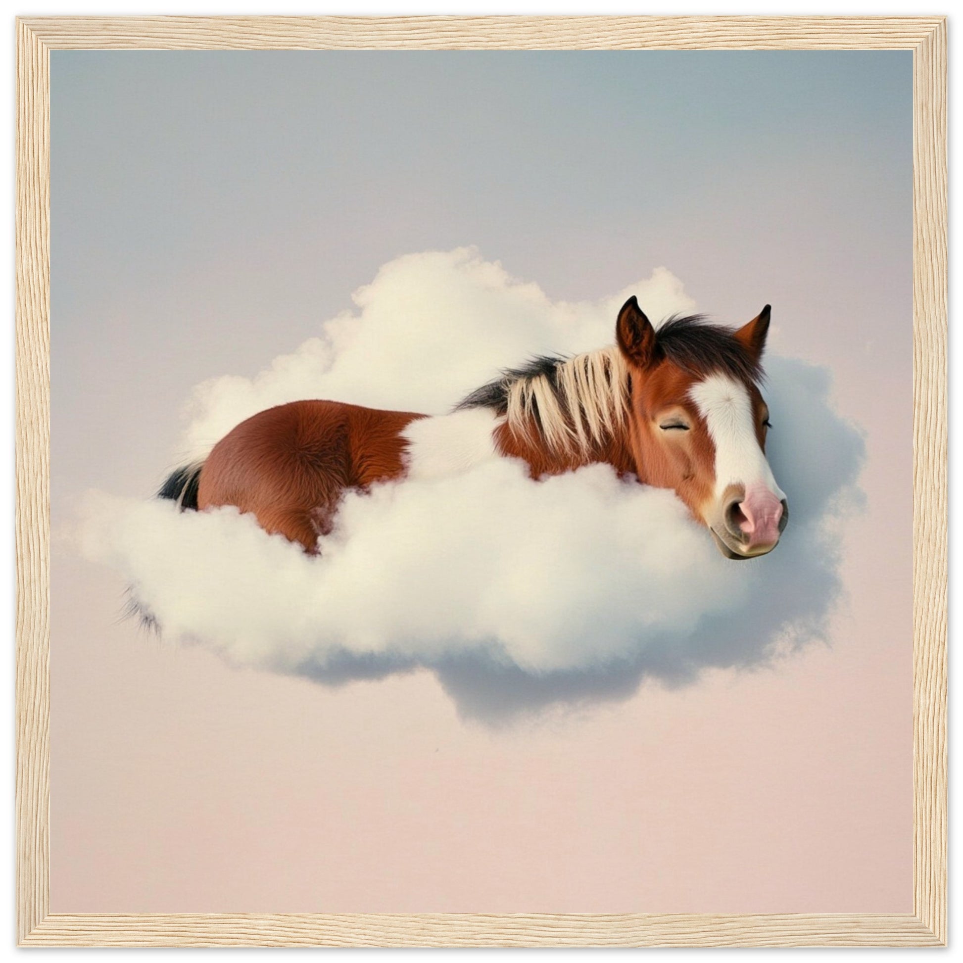Dreamy Pinto Cloud - Lovely Art House