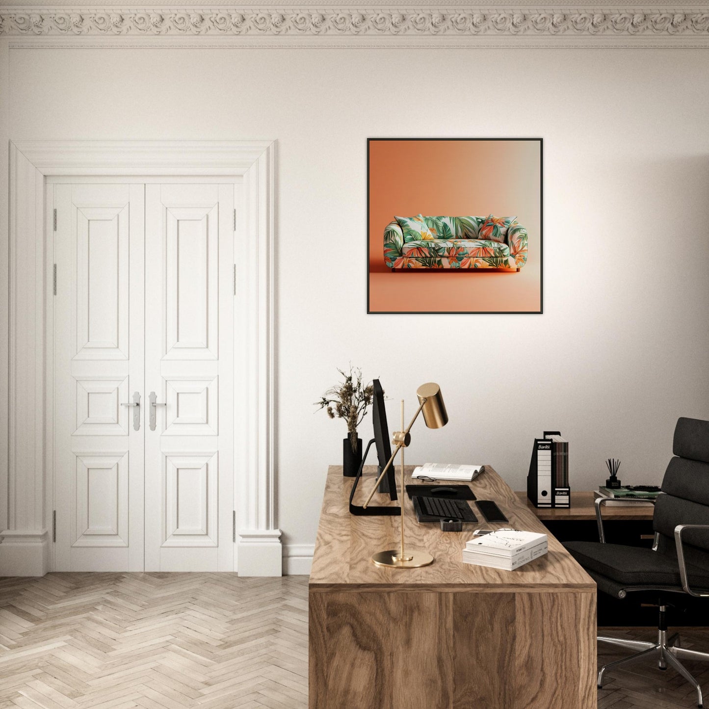 Tropical Vibes Sofa - Lovely Art House