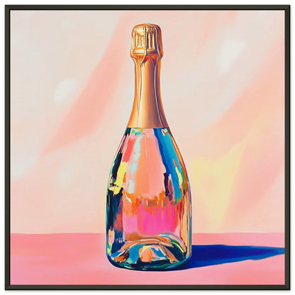 Vibrant Champagne Cheers - Lovely Art House