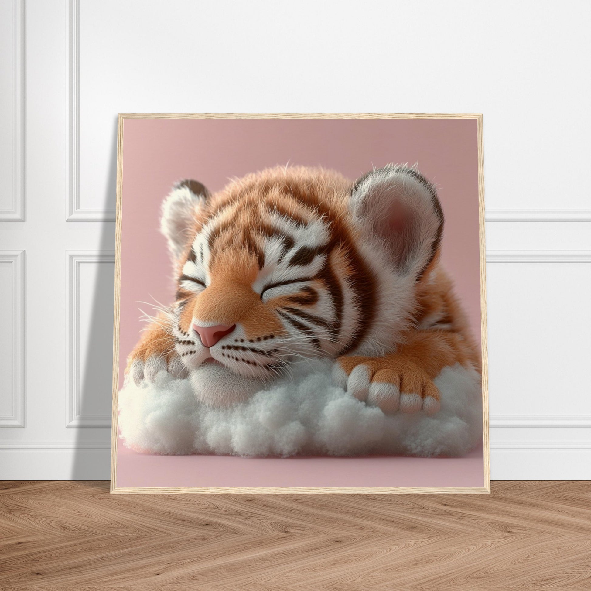 Tiger Cub Naptime - Lovely Art House