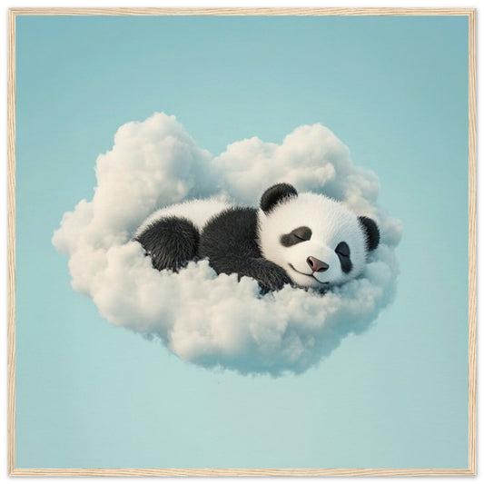 Dreamy Panda Cloud Nap - Lovely Art House