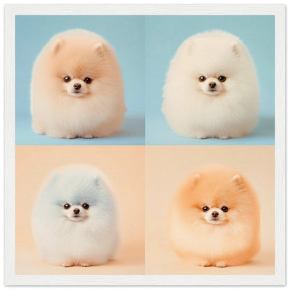 Fluffy Pomeranian Cuties - Lovely Art House