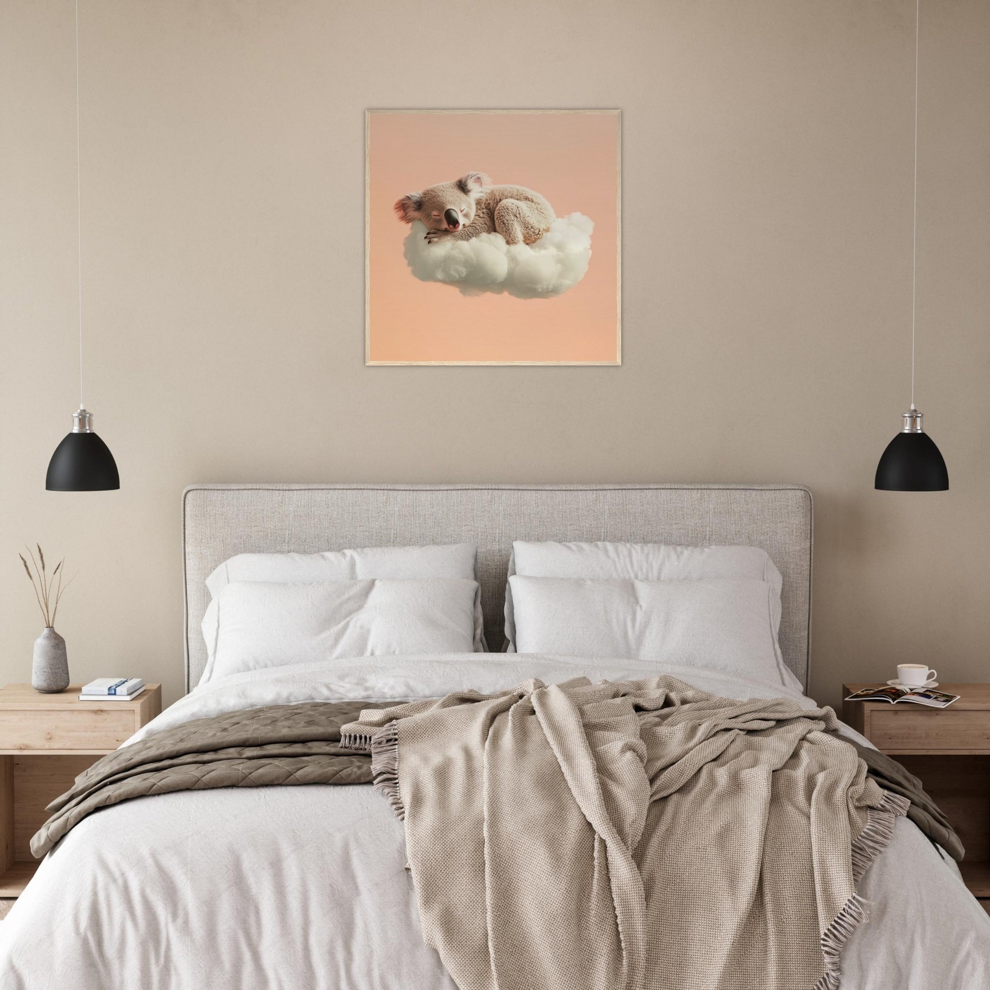 Koala Cloud Nap - Lovely Art House