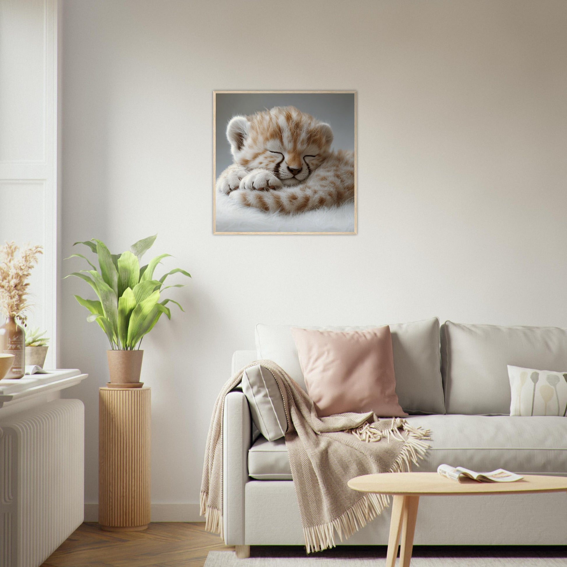 Dreamy Cheetah Cub - Lovely Art House