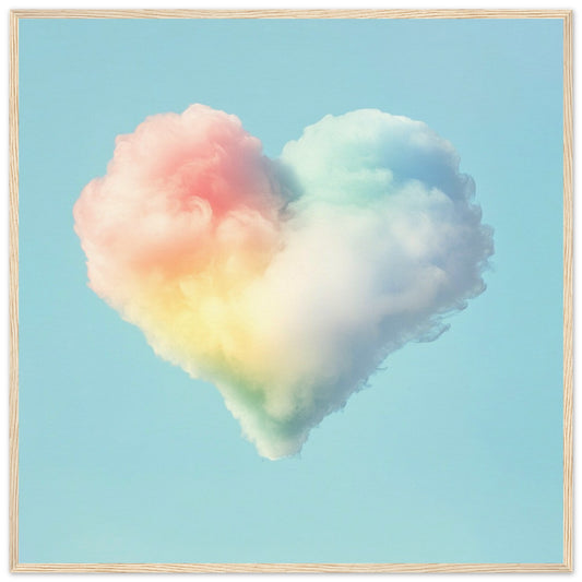 Heart of Cotton Candy - Lovely Art House