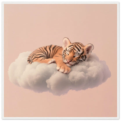 Dreamy Tiger Cub Snooze - Lovely Art House
