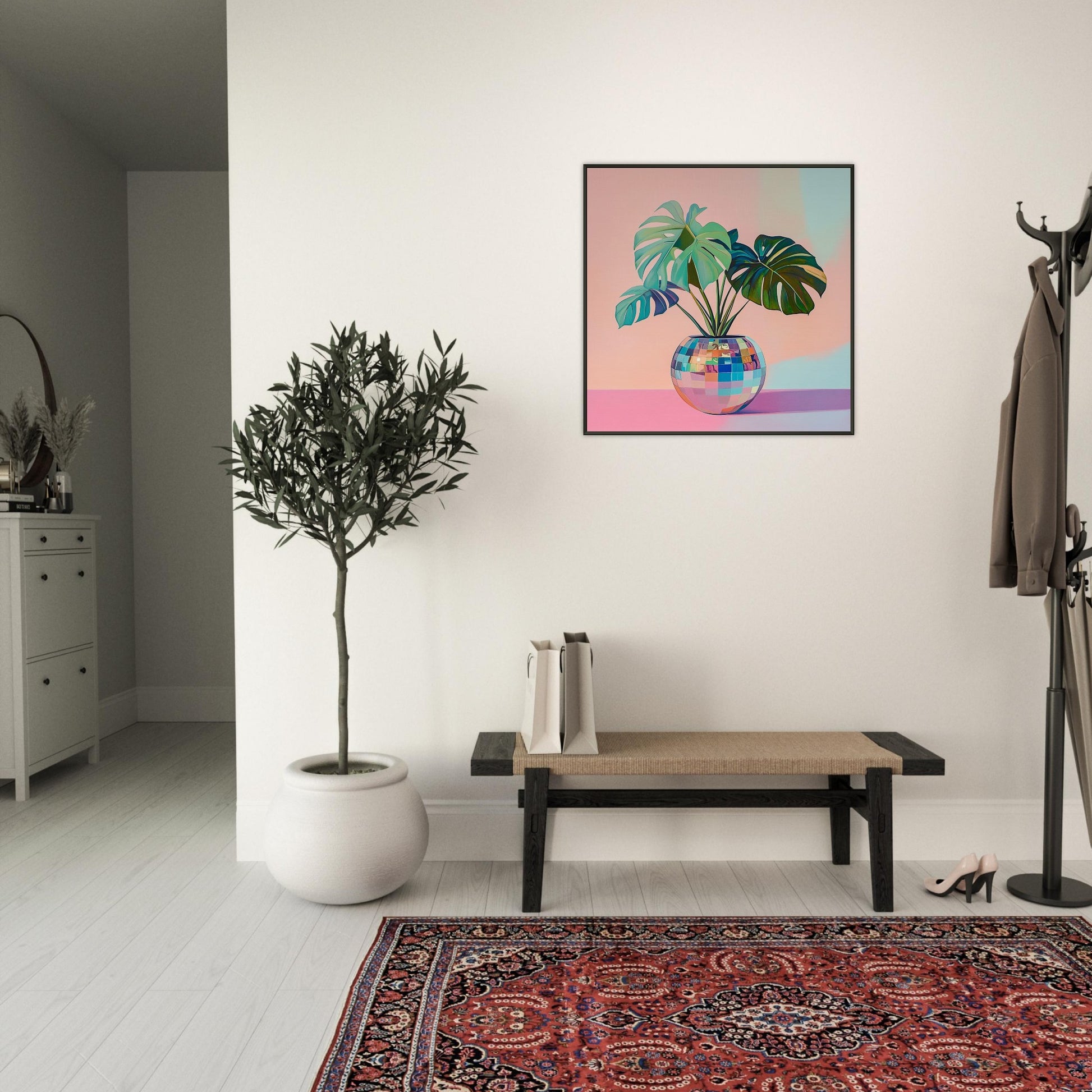 Monstera Disco Dream - Lovely Art House
