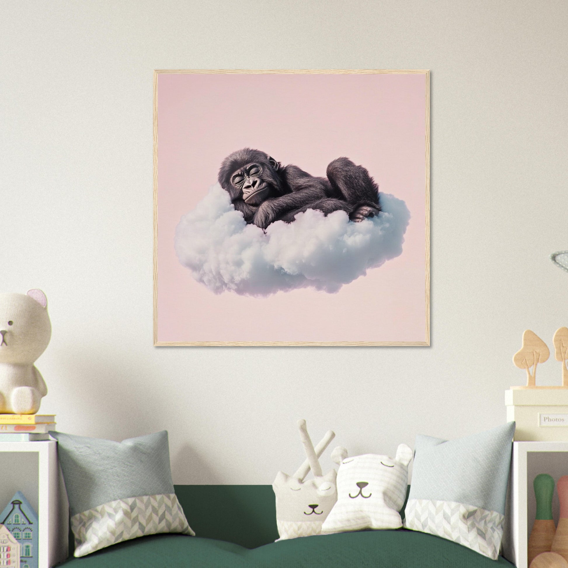 Gorilla Nap Goals - Lovely Art House