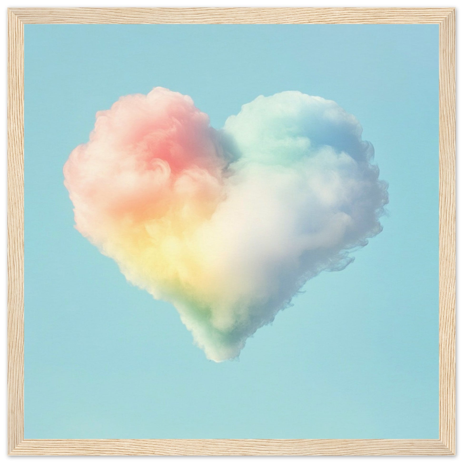 Heart of Cotton Candy - Lovely Art House