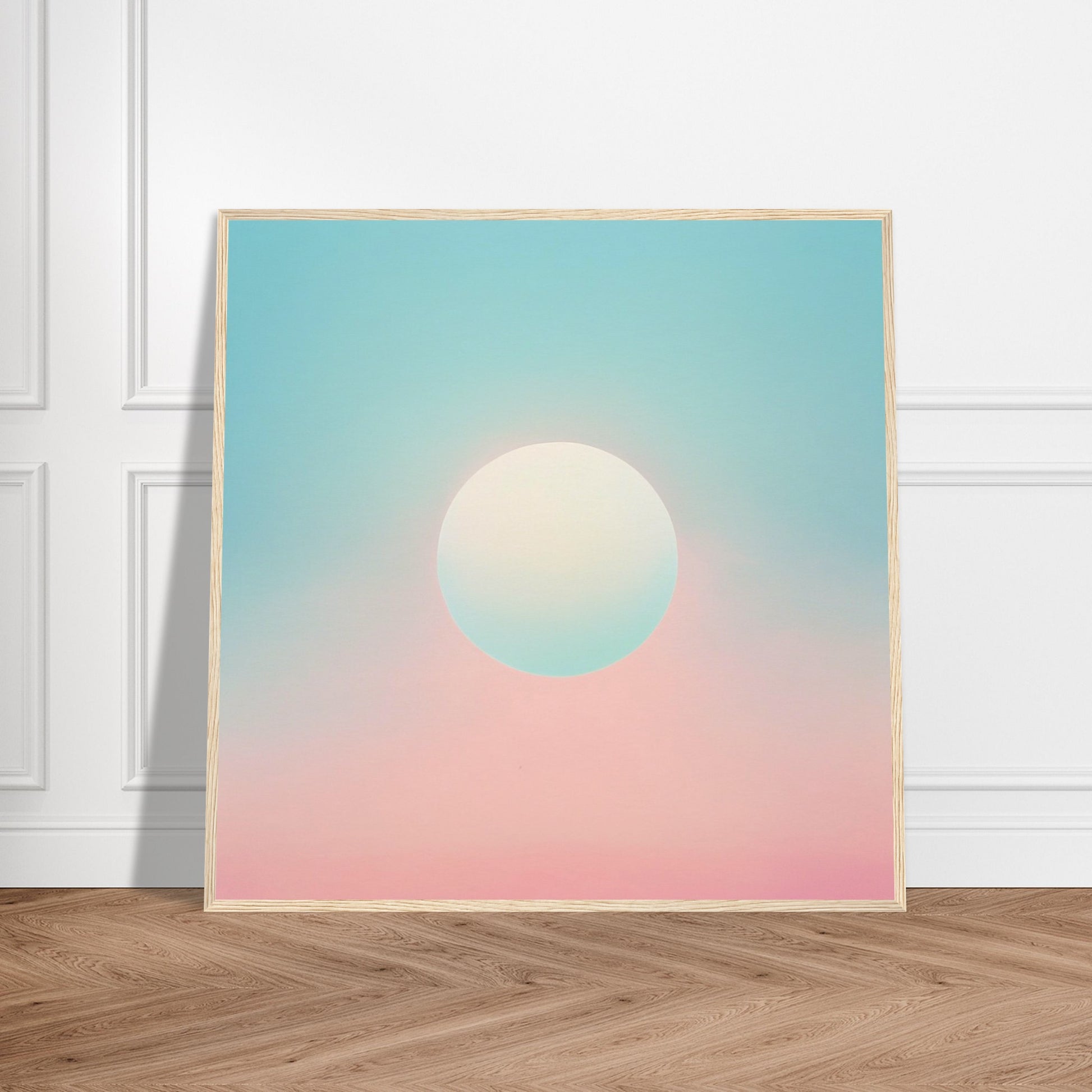 Serene Sunset Glow - Lovely Art House