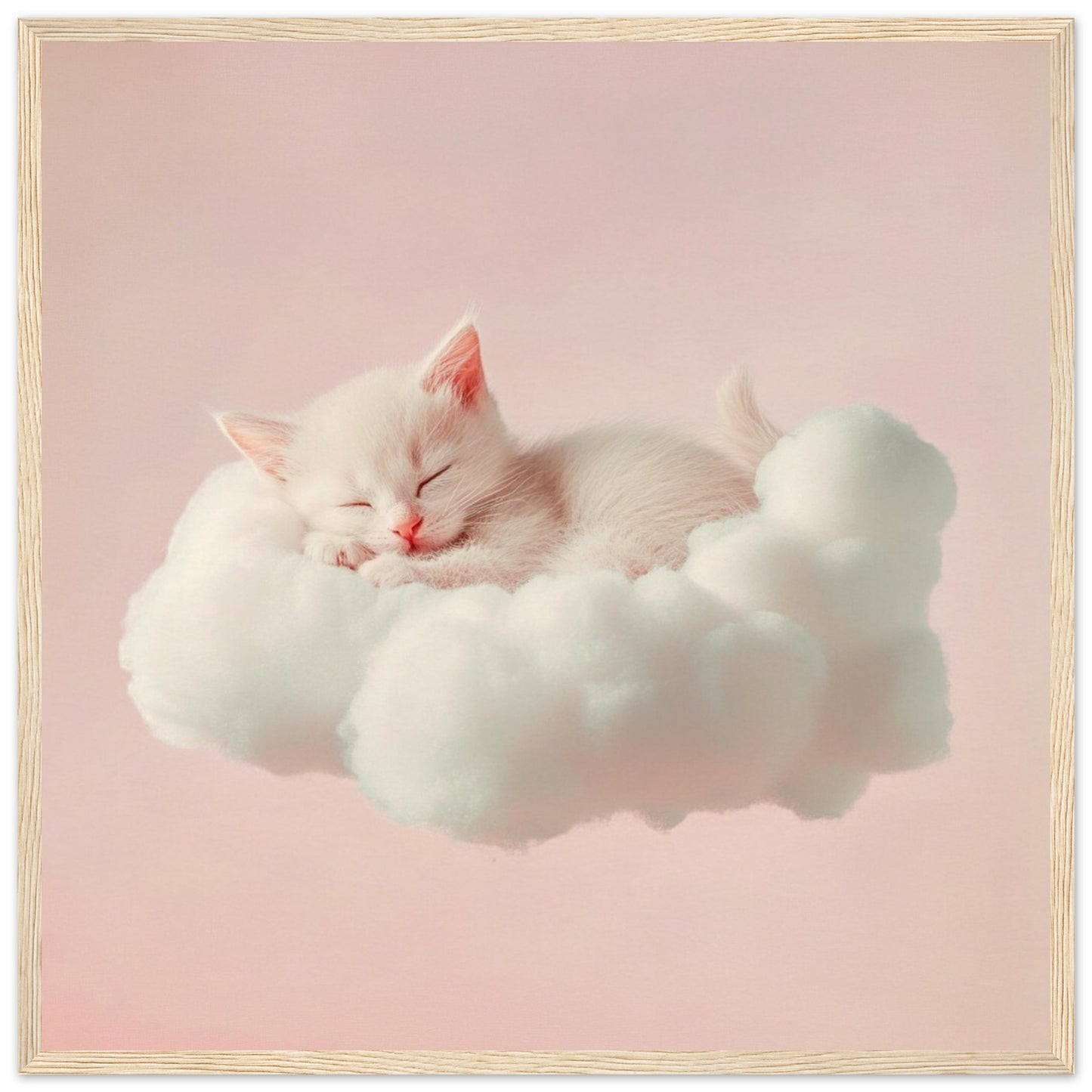 Fluffy Cloud Kitten - Lovely Art House