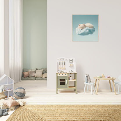 Dreamy Pomeranian Naps - Lovely Art House